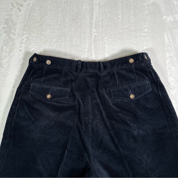 VTG Valentino Jeans Pants Men Size 42 / 34 Blue Corduroy Cotton Blend W32 L29 - Picture 11 of 13